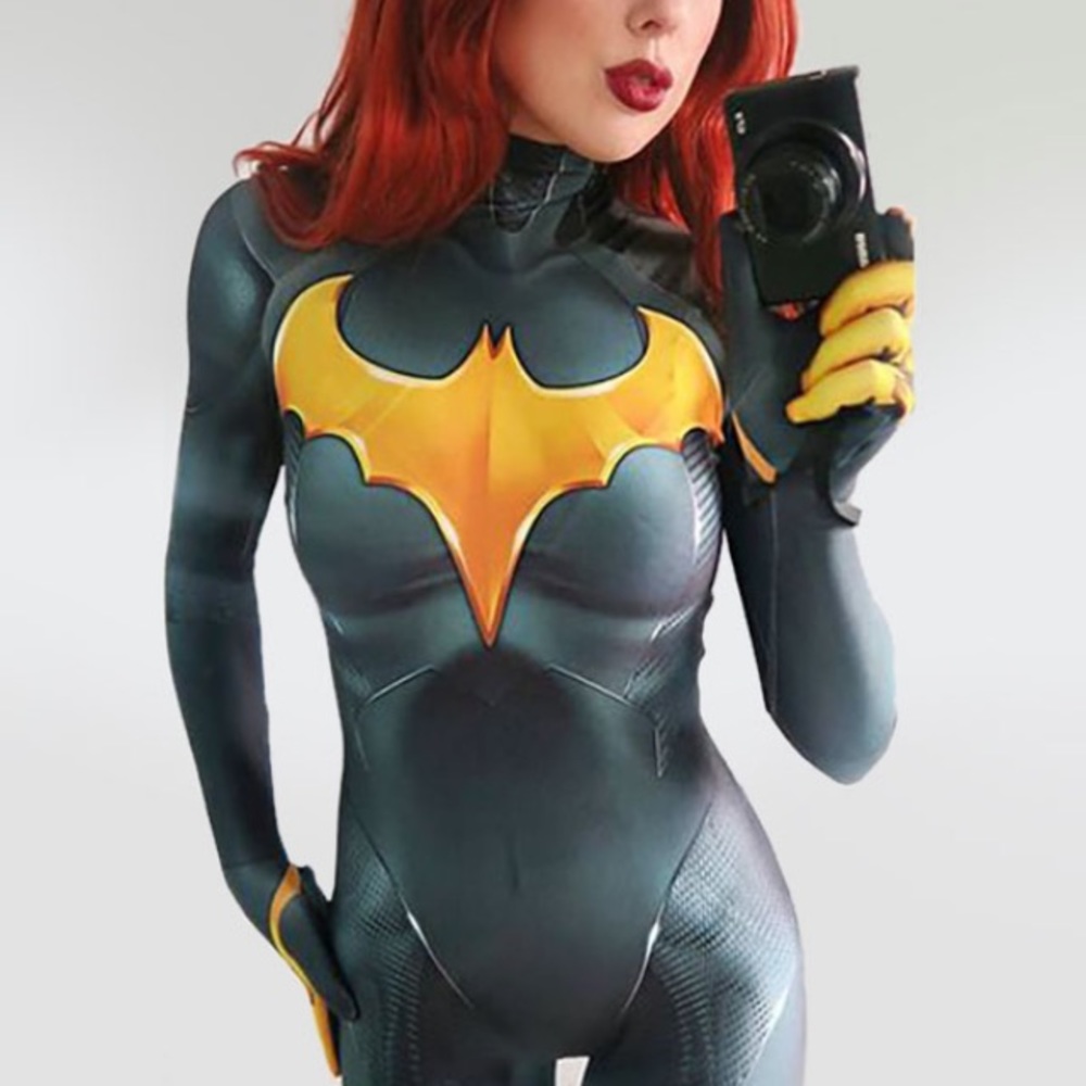 Batgirl Bodysuit. Cosplay. Costume. Batwoman. Batman